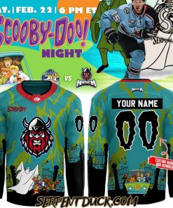 Macon Mayhem x Scooby Doo Hockey Jersey