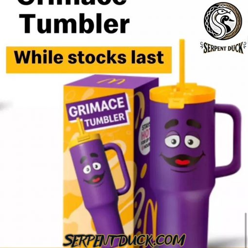 McDonald’s 2025 AU Exclusive Grimace 40oz Tumbler