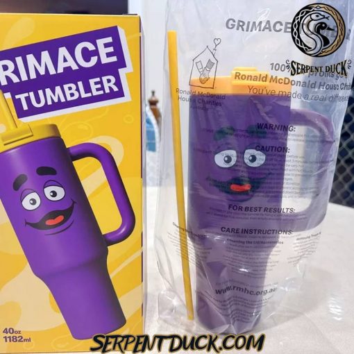 McDonald’s 2025 AU Exclusive Grimace 40oz Tumbler