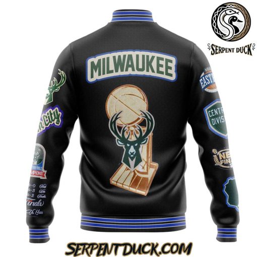 Milwaukee Bucks X Giannis Antetokounmpo Limited Edition Baseball Jacket