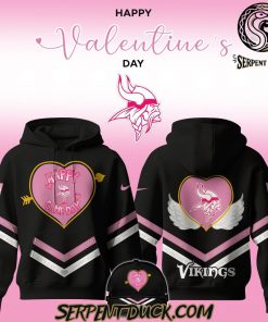 Minnesota Vikings 2025 Valentine Game Day Hoodie