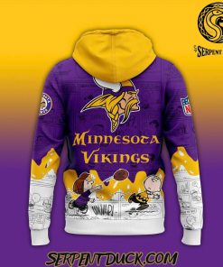 Minnesota Vikings 75th Anniversary of Peanuts Hoodie