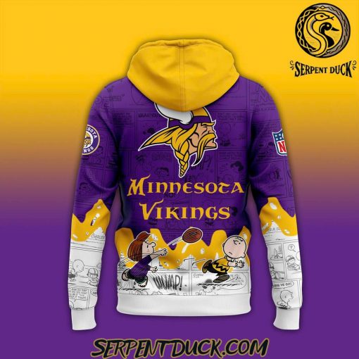 Minnesota Vikings 75th Anniversary of Peanuts Hoodie