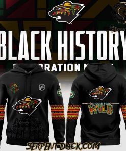 Minnesota Wild Black History Celebration Hoodie