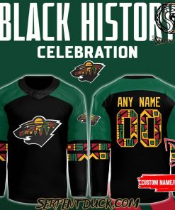 Minnesota Wild Black History Celebration Ticket Pack Hockey Jersey