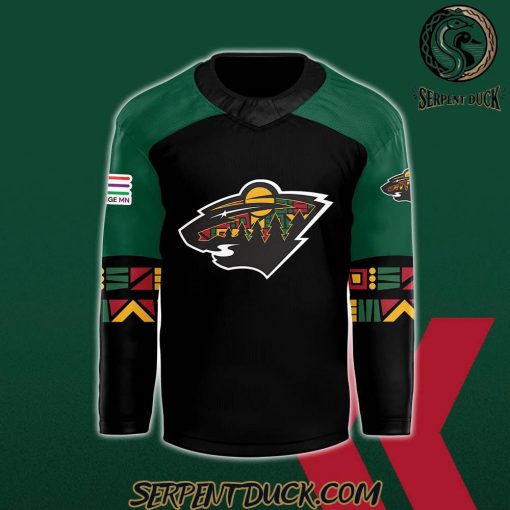 Minnesota Wild Black History Celebration Ticket Pack Hockey Jersey