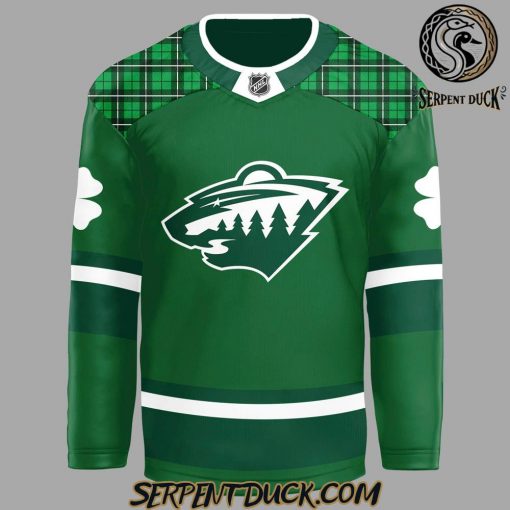 Minnesota Wild St. Patricks Day Hockey Jersey