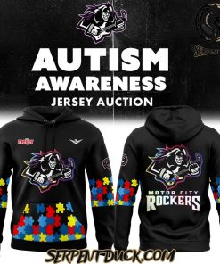 Motor City Rockers Austism Awareness 2025 Hoodie