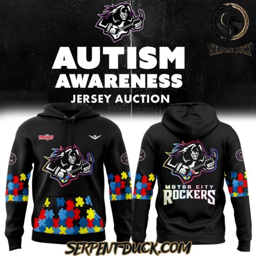 Motor City Rockers Austism Awareness 2025 Hoodie