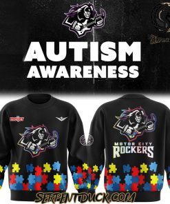 Motor City Rockers Austism Awareness 2025 Sweatshirt