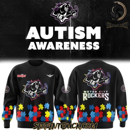 Motor City Rockers Austism Awareness 2025 Sweatshirt