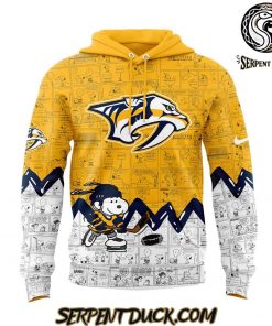 Nashville Predators Anniversary of Peanuts Hoodie