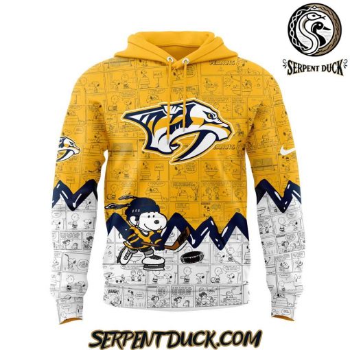 Nashville Predators Anniversary of Peanuts Hoodie