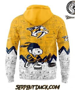 Nashville Predators Anniversary of Peanuts Hoodie