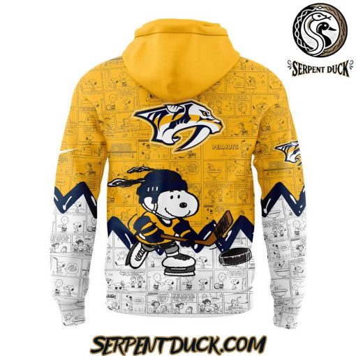 Nashville Predators Anniversary of Peanuts Hoodie