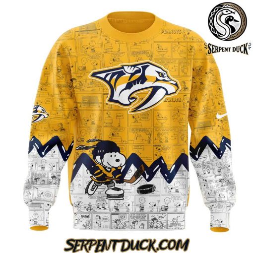 Nashville Predators Anniversary of Peanuts Sweatshirt