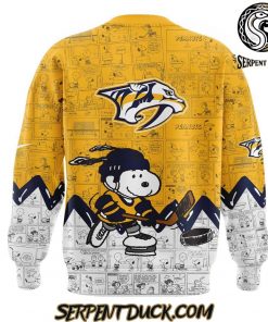 Nashville Predators Anniversary of Peanuts Sweatshirt