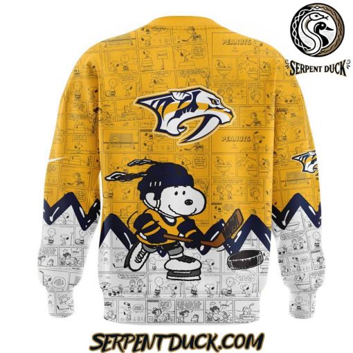 Nashville Predators Anniversary of Peanuts Sweatshirt