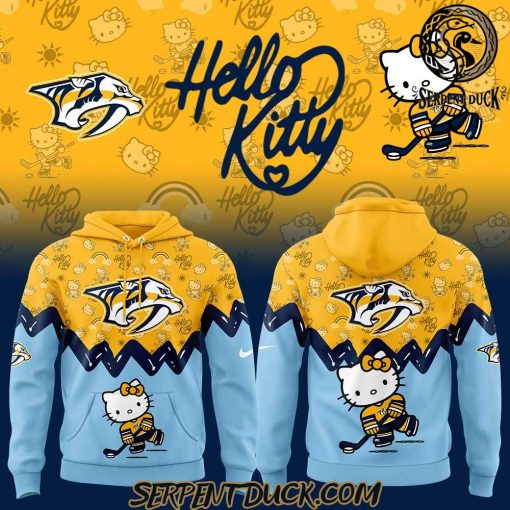 Nashville Predators Hello Kitty New Hoodie