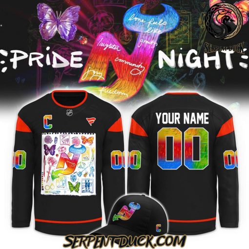 New Jersey Devils 2024 Pride Night Custom Hockey Jersey