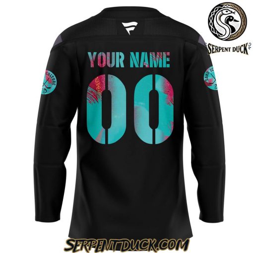 New Jersey Devils Black History Celebration Custom Name Hockey Jersey