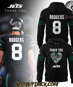 New York Jets NFL 2025 “Thank You, Rodgers” Hoodie