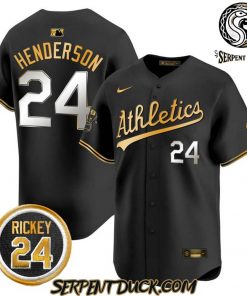 Oakland Athletics Rickey Henderson Limited Baseball Jersey