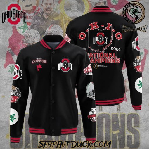 Ohio State Buckeyes Champions Baseball Jacket