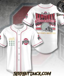 Ohio State Buckeyes Nation Champions Baseball Jersey