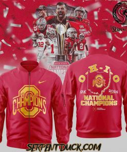 Ohio State Buckeyes O-H-I-O 9x National Champions 2025 Bomber Jacket