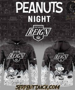 Ontario Reign 75th Anniversary of Peanuts Hoodie