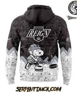 Ontario Reign 75th Anniversary of Peanuts Hoodie