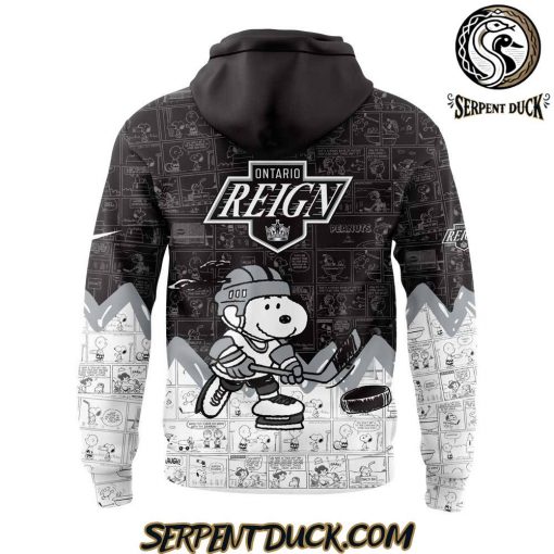 Ontario Reign 75th Anniversary of Peanuts Hoodie