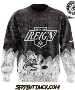 Ontario Reign 75th Anniversary of Peanuts Sweatshirt