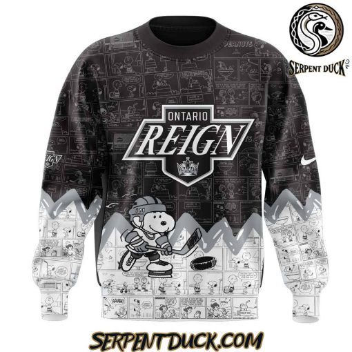 Ontario Reign 75th Anniversary of Peanuts Sweatshirt