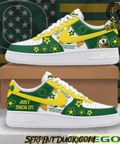 Oregon Ducks Just Duck It Air Force 1 Sneaker