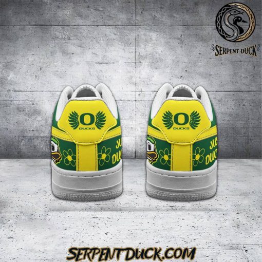 Oregon Ducks Just Duck It Air Force 1 Sneaker