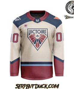 PWHL Montreal Victoire 2024-2025 Away Hockey Jersey