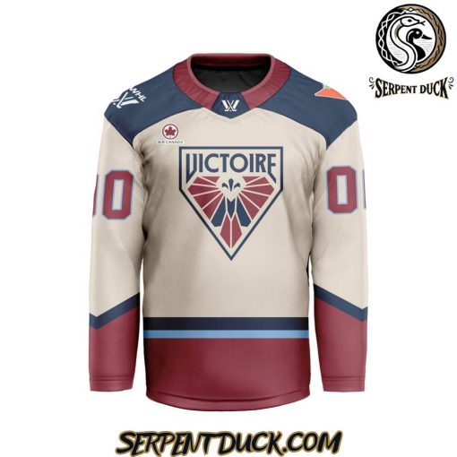 PWHL Montreal Victoire 2024-2025 Away Hockey Jersey