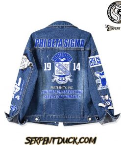 Phi Beta Sigma Denim Jacket