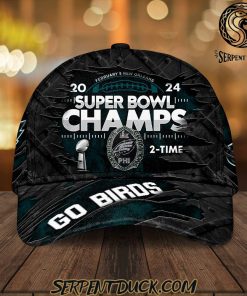 Philadelphia Eagles 2 Time Super Bowl Champions Classic Cap