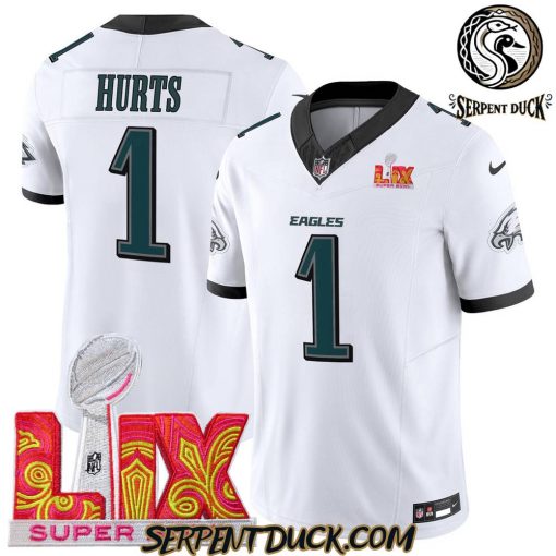 Philadelphia Eagles 2025 Super Bowl LIX Football Jersey