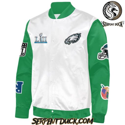 Philadelphia Eagles Alshon Jeffery Off For Fans Baseball Jacket