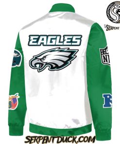 Philadelphia Eagles Alshon Jeffery Off For Fans Baseball Jacket