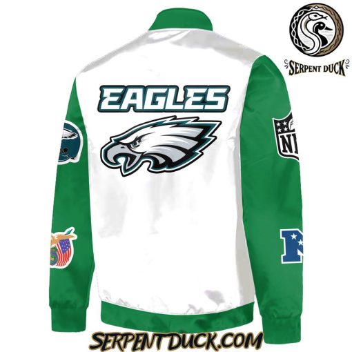 Philadelphia Eagles Alshon Jeffery Off For Fans Baseball Jacket