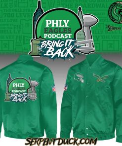 Philadelphia Eagles Bring It Black Limited Baseball Jacket