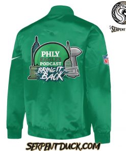 Philadelphia Eagles Bring It Black Limited Baseball Jacket