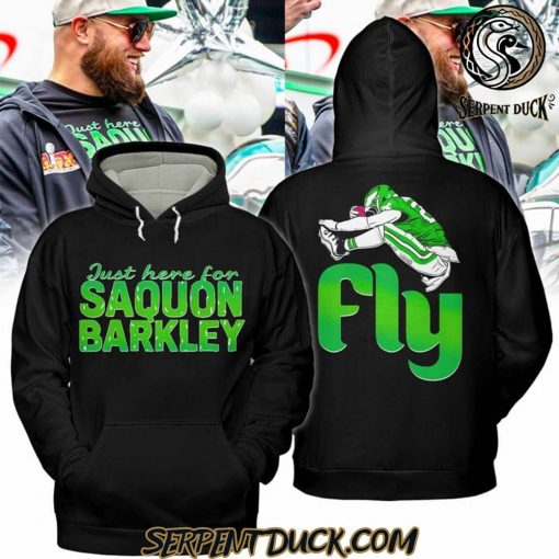 Philadelphia Eagles Just Here For Saquon Barkley Hoodie