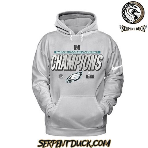 Philadelphia Eagles NFC Champions 2025 Super Bowl LIX Hoodie