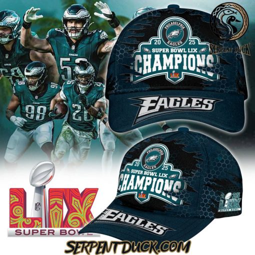 Philadelphia Eagles NFL 2025 Super Bowl LIX Classic Cap